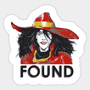 Carmen Sandiego new 7 Sticker